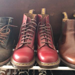 Dr. Martens Doc Martens vintage 1460 red Oxblood